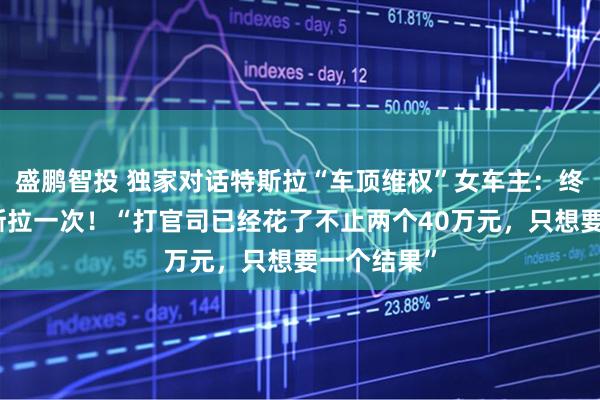 盛鹏智投 独家对话特斯拉“车顶维权”女车主：终于赢了特斯拉一次！“打官司已经花了不止两个40万元，只想要一个结果”