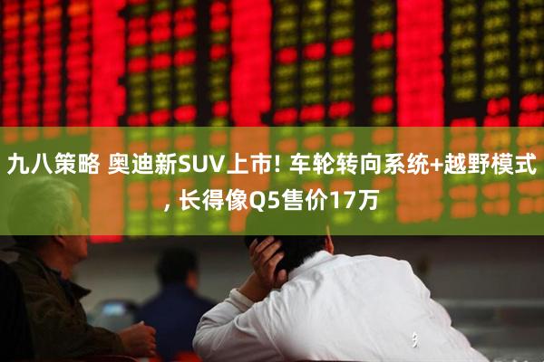 九八策略 奥迪新SUV上市! 车轮转向系统+越野模式, 长得像Q5售价17万